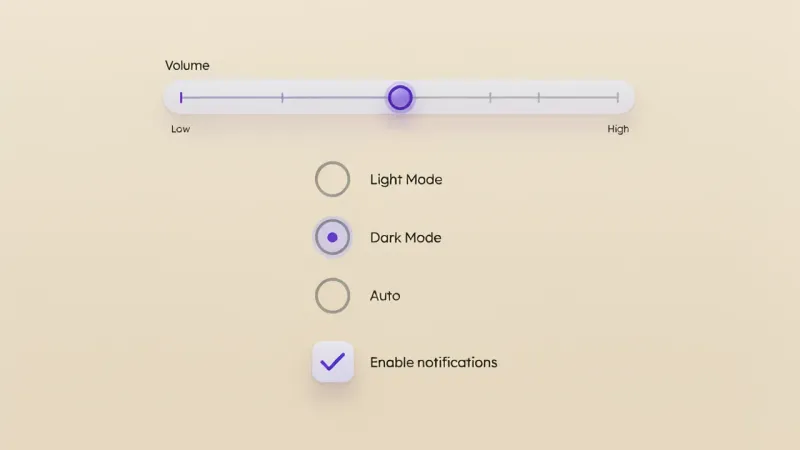Missed CSS: accent color