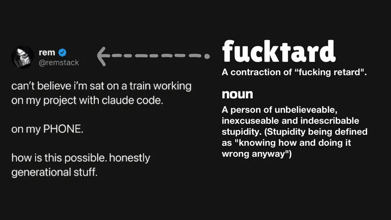 Hot take: I don't care about 100×ing my workflow