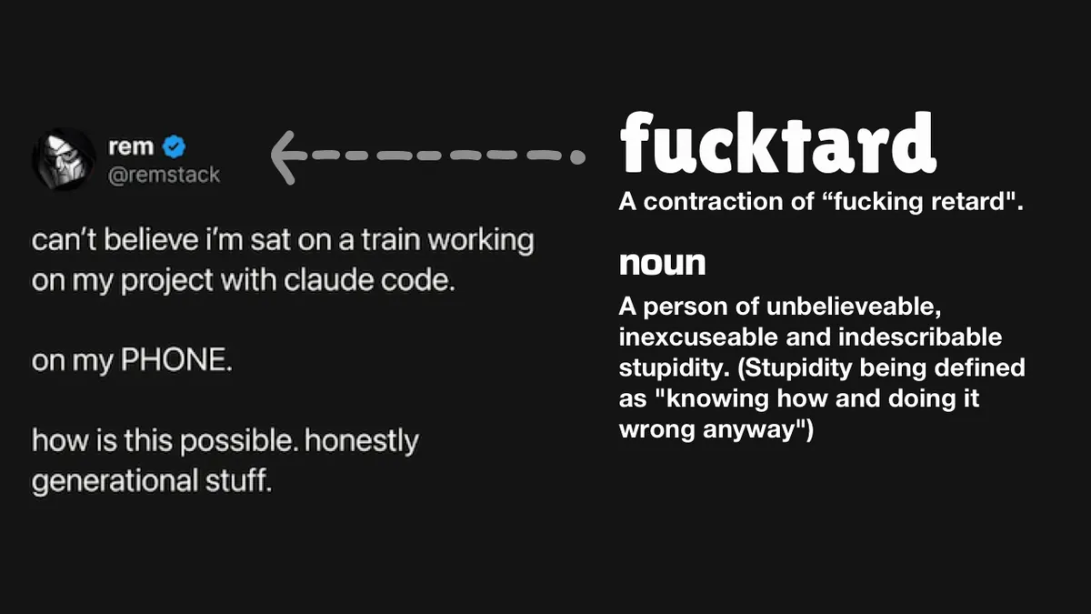 Hot take: I don't care about 100×ing my workflow